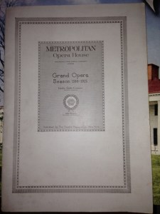 Metropolitan Opera 1915