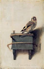 Goldfinch painting
